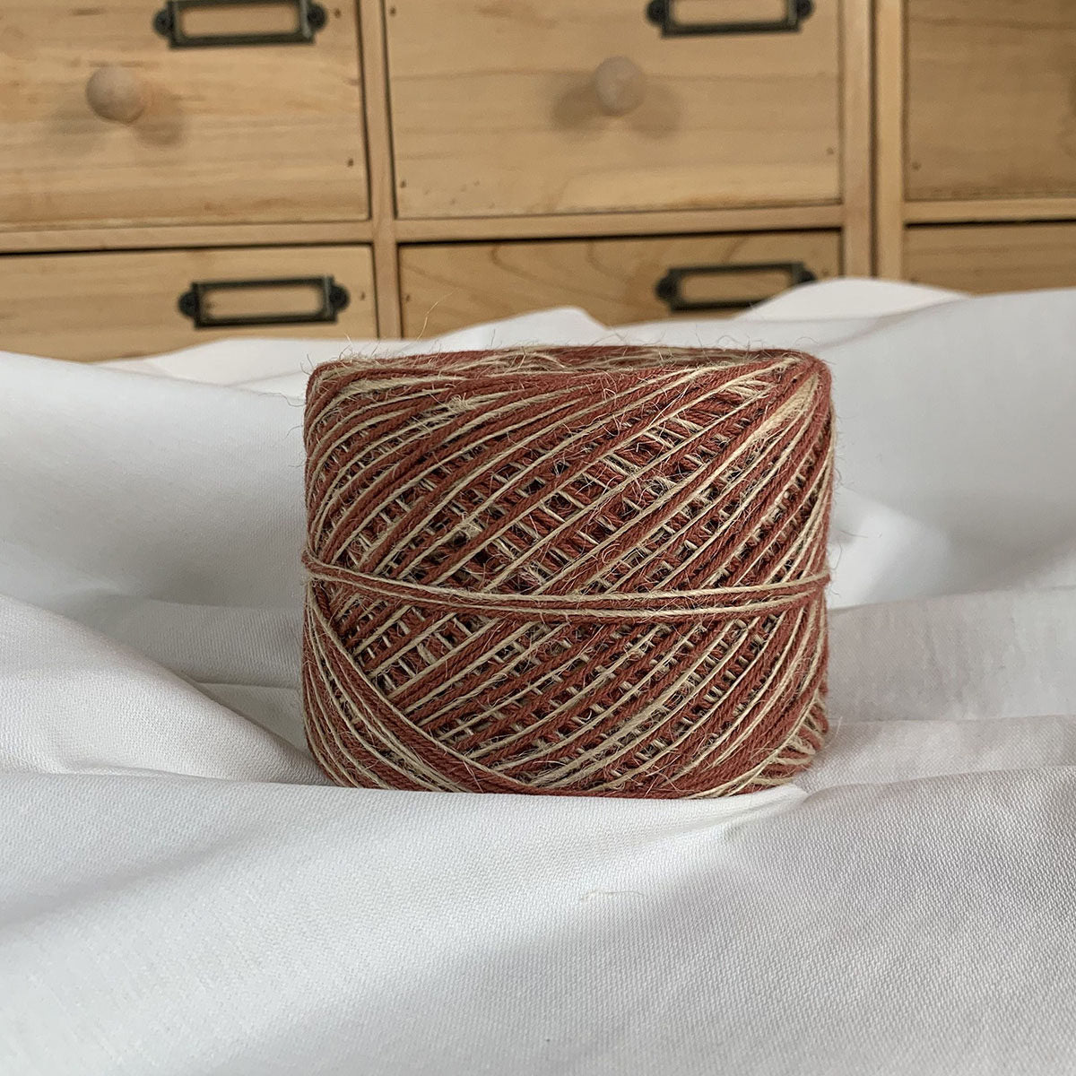 Blended Cotton-Linen Yarn for Crochet Bags