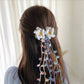 DIY Craft Kit for Hand-knitted Hair Accessories: Wisteria and Crape Myrtle Hair Ties