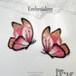 Colorful Embroidered Butterfly