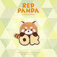 Adorable Red Panda Embroidery Patch