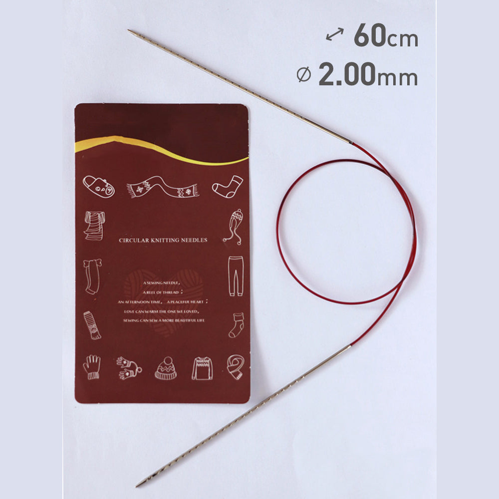 Spiral Knitting Needles (Circular)