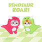 Cute Plush Unicorn & Dinosaur Embroidered Patches