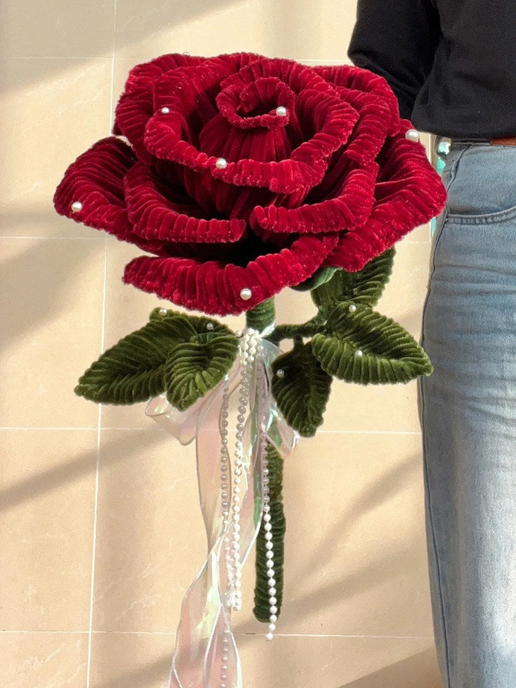 Giant Rose Pipeel Bouquet - DIY Handmade Craft Kit Gift