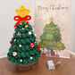 Christmas handmade diy knitting material package wool crochet Christmas tree gift for family, friends and children