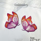 Colorful Embroidered Butterfly