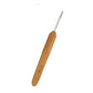 Carbonized Bamboo-Handled Crochet Hook