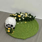 DIY craft kit for making gifts sheep, bear, duck, water coaster, hand-knitted yarn, crochet hooks