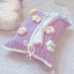 Puff Flower Strawberry Lily of the Valley Tissue Box Knitting DIY Material Kit Yarn Crochet Hook Tissue Box
