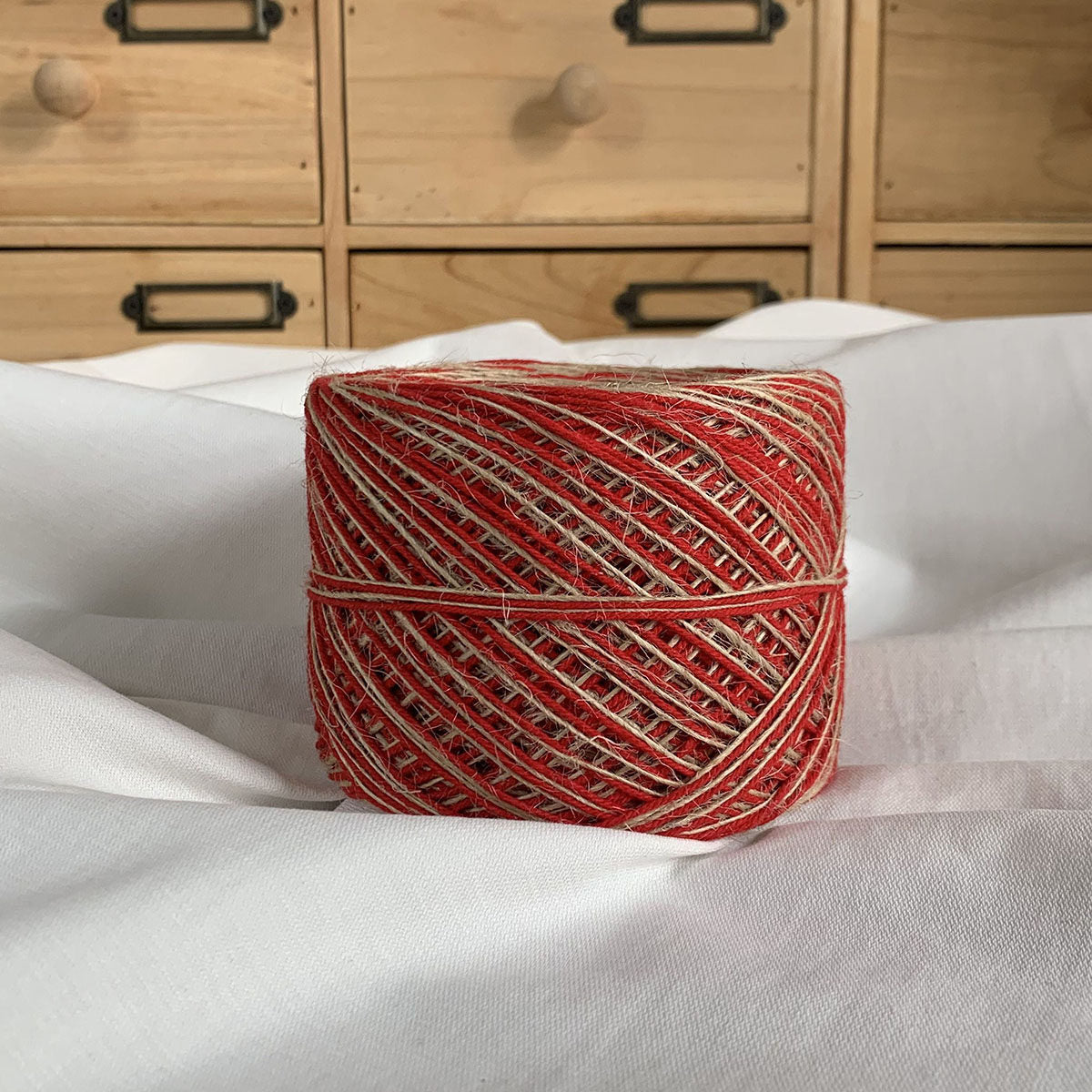 Blended Cotton-Linen Yarn for Crochet Bags