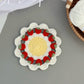 DIY craft kit for making gifts sheep, bear, duck, water coaster, hand-knitted yarn, crochet hooks