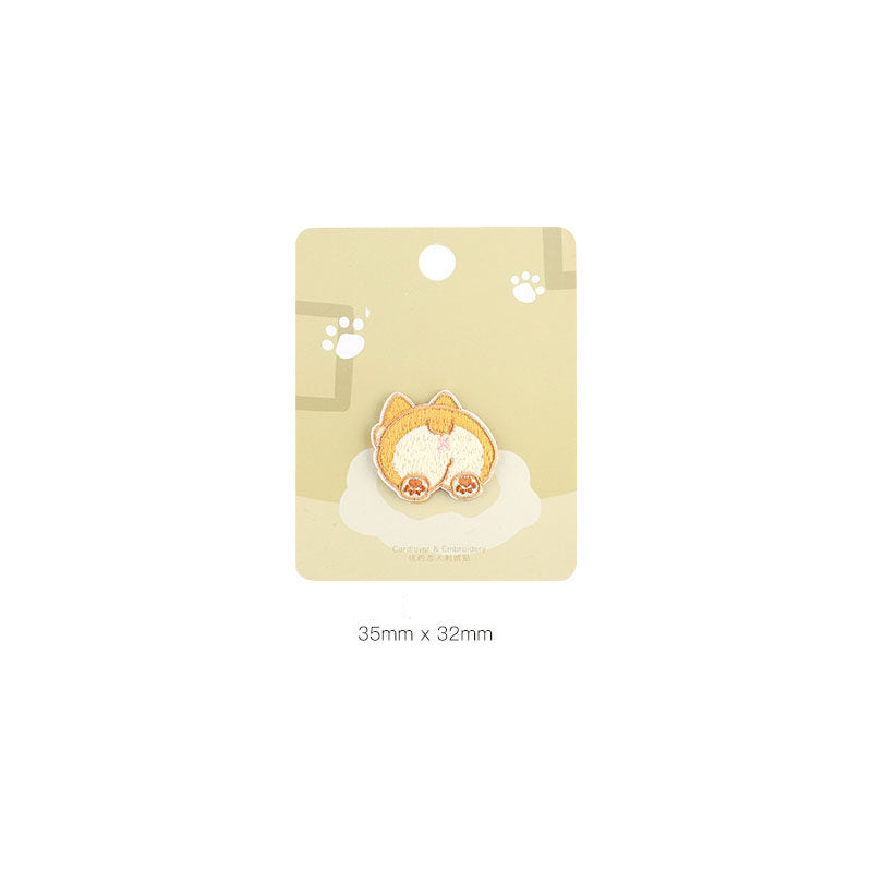 Soft & Cute Cat Embroidery Patch