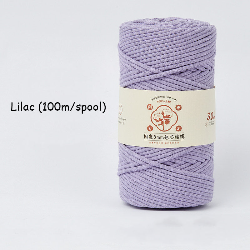 3mm Core-Spun Cotton Rope