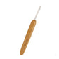 Carbonized Bamboo-Handled Crochet Hook