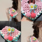 DIY Craft Kit for Hand-knitted Hair Accessories: Wisteria and Crape Myrtle Hair Ties