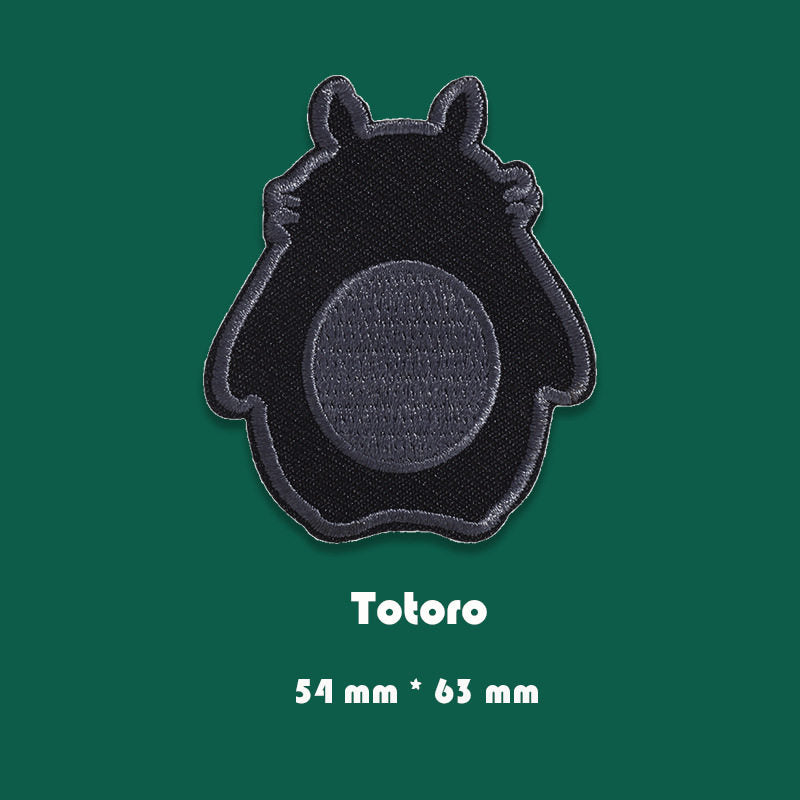 Black Shape Embroidery