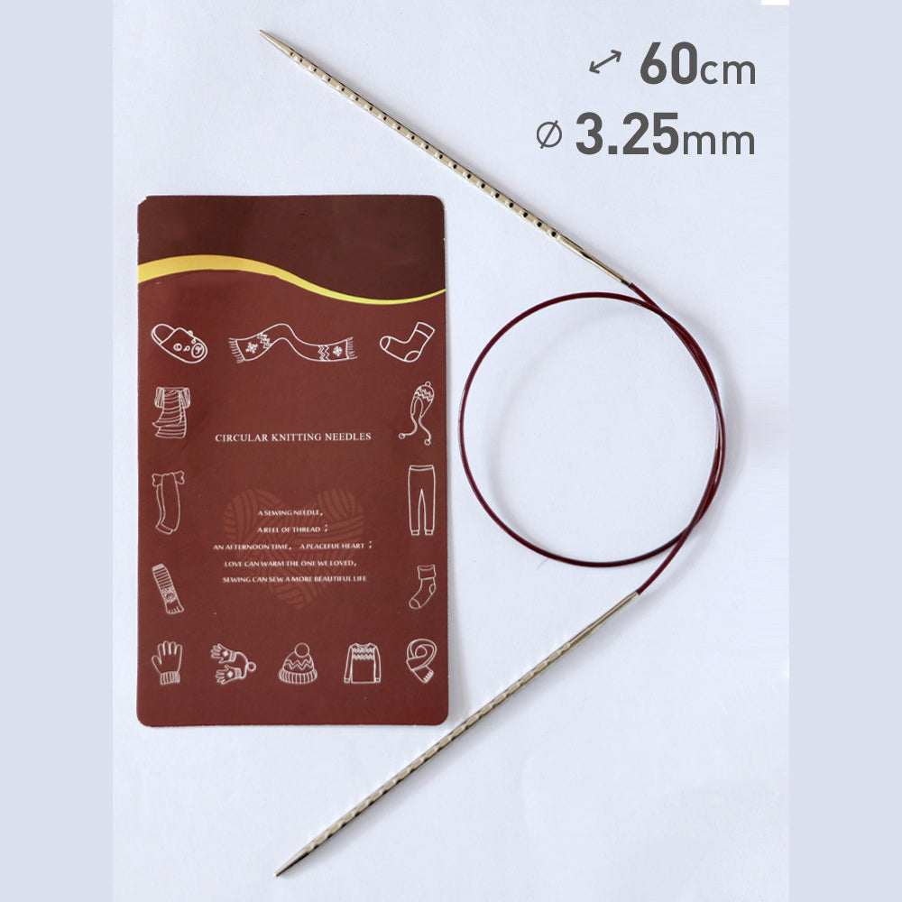 Spiral Knitting Needles (Circular)