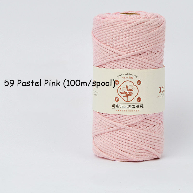 3mm Core-Spun Cotton Rope