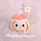 Finished Hand-Knitted Accessories: Keychains, Bag Charms, and Mobile Phone Pendants