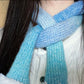Snowflake Hand-knitted 8-strand variegated yarn DIY handmade elf hat crochet autumn and winter hand-knitted scarf