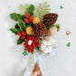 Handmade crochet diy jasmine rose yarn bouquet hand-made flower material package homemade gift