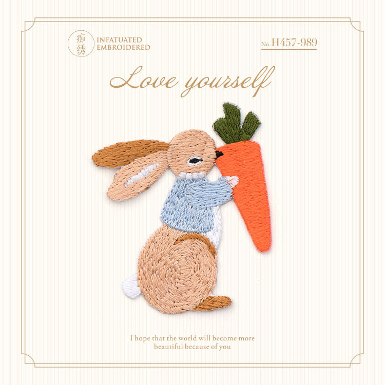 Cartoon Animal Embroidery Patches