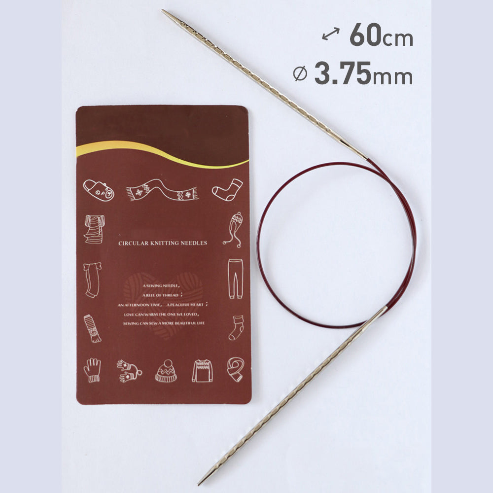 Spiral Knitting Needles (Circular)