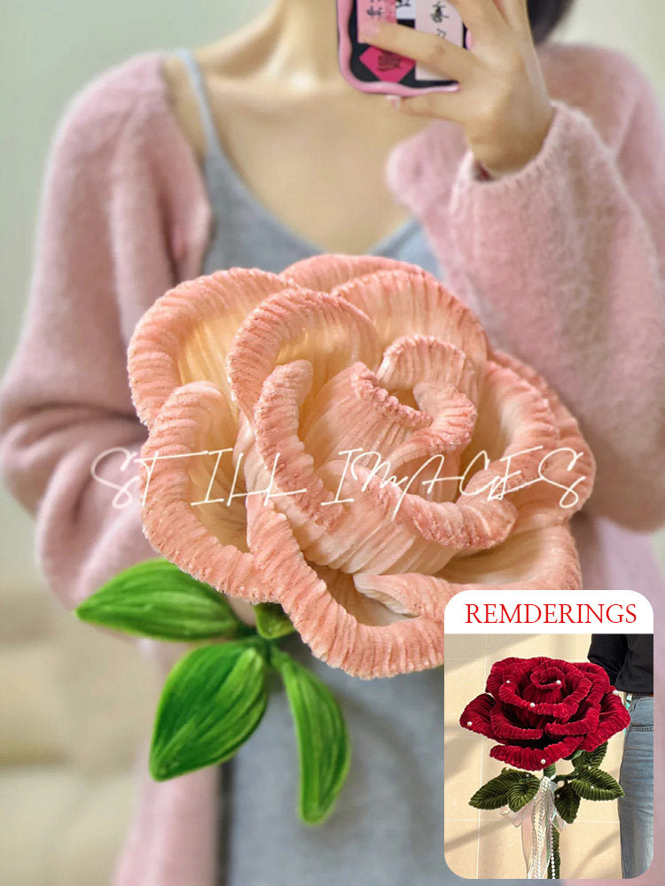 Giant Rose Pipeel Bouquet - DIY Handmade Craft Kit Gift