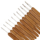Carbonized Bamboo-Handled Crochet Hook