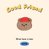 Cartoon Bear Embroidery Patch