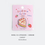 Heart-Shaped Cake Embroidery Patch