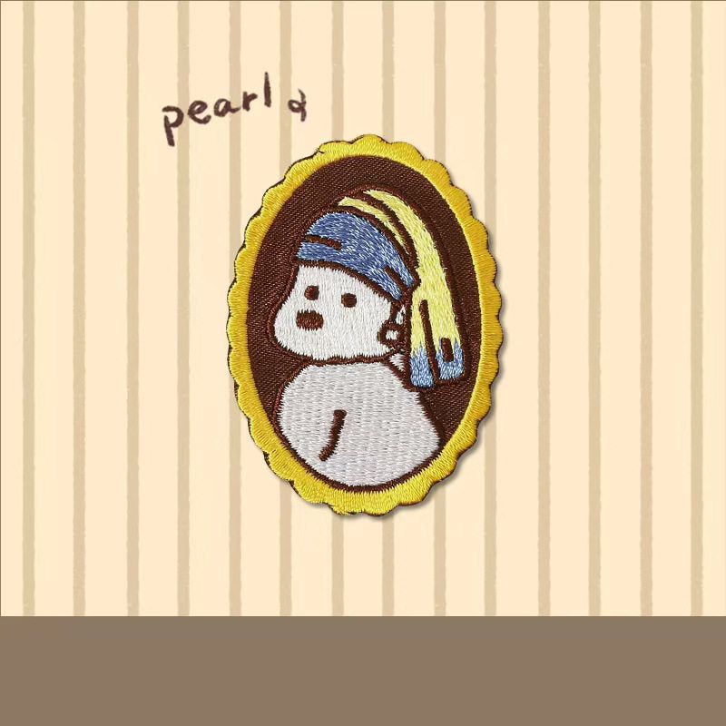 Cartoon Dog Embroidered Patch
