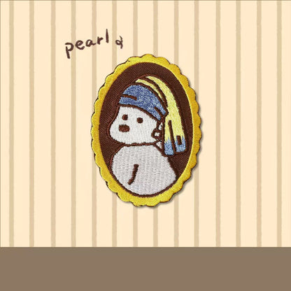 Cartoon Dog Embroidered Patch