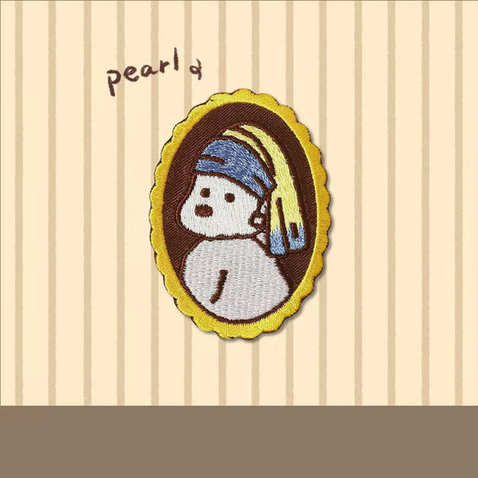 Cartoon Dog Embroidered Patch
