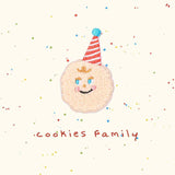 Plush Cookie Embroidery Patch