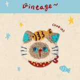 Plush Cat Embroidery Patch