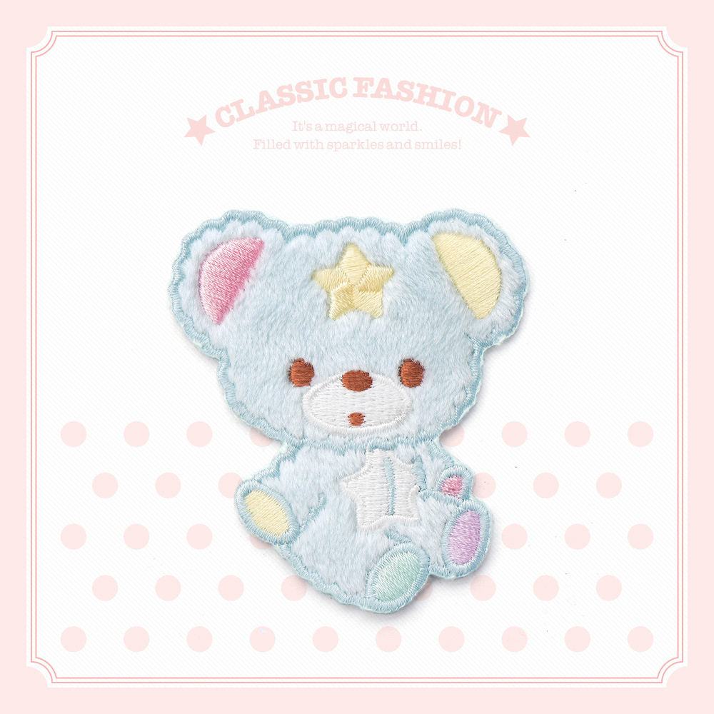 Soft and Adorable Little Bear Embroidery