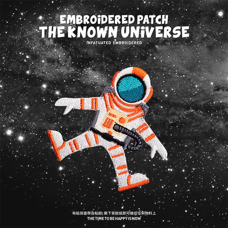 Planets, Universe, and Moon Embroidered Patches