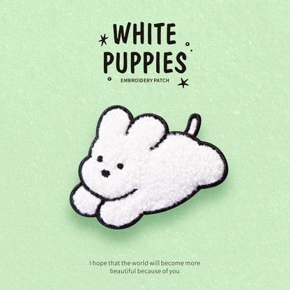 Plush Dog Embroidery Patch