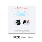 Cute Little Kitten Head Embroidery Patch