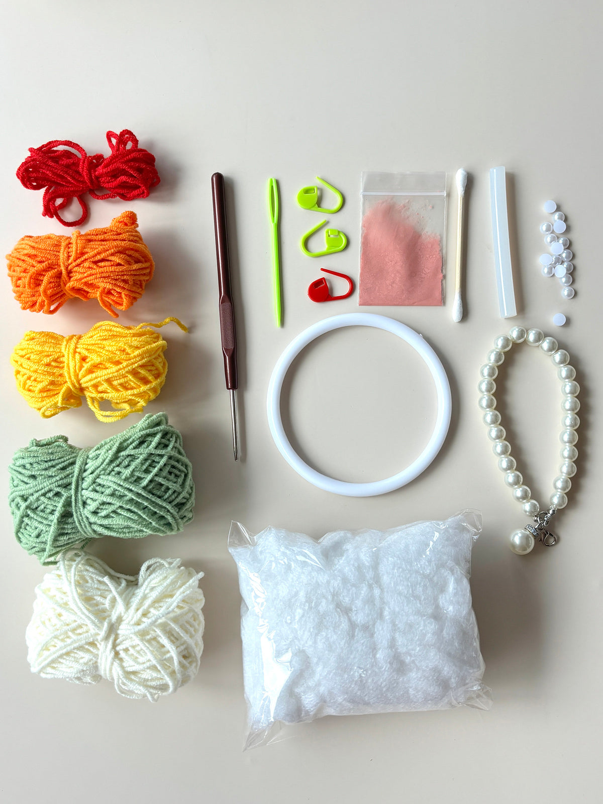 Jade Rabbit Pendant DIY Woven Gift Kit