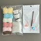 DIY Badminton Racket Keychain/Basket Material Kit,Colorful Beginner Badminton Craft Keychain