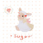 Soft and Cute Rabbit Embroidery Patch