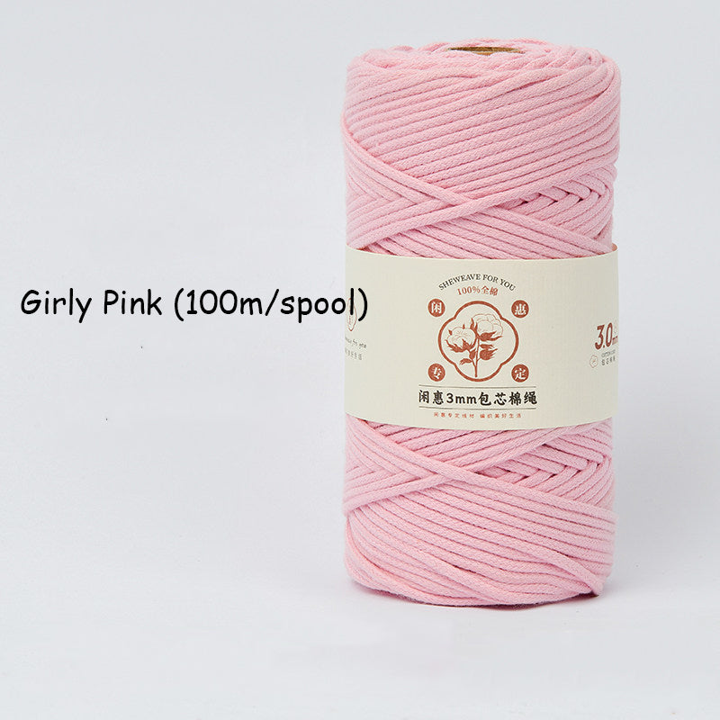 3mm Core-Spun Cotton Rope