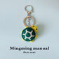 Finished Hand-Knitted Accessories: Keychains, Bag Charms, and Mobile Phone Pendants