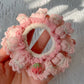 DIY Craft Kit for Hand-knitted Hair Accessories: Wisteria and Crape Myrtle Hair Ties