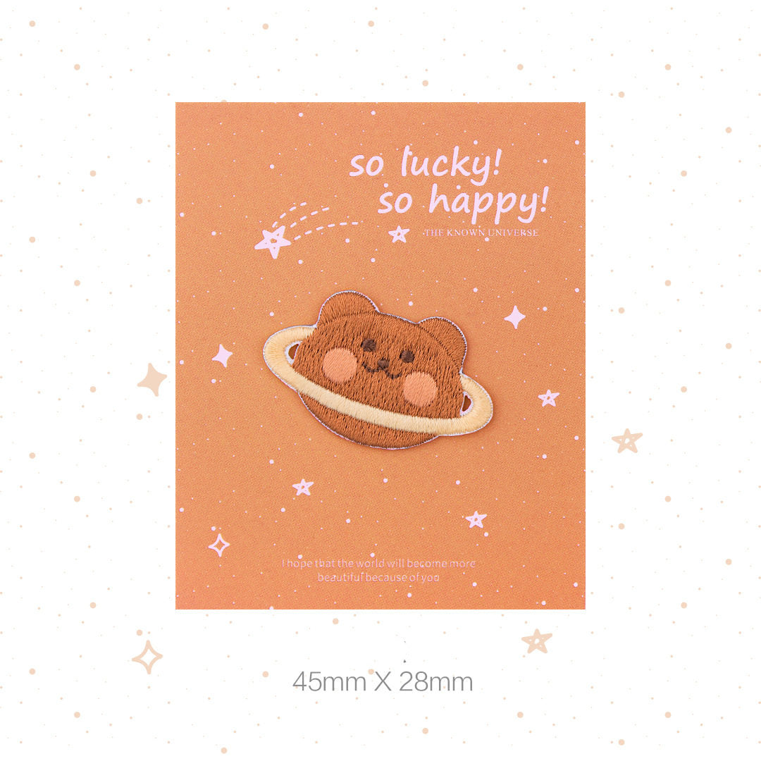 Cute Little Red Panda Head Embroidery Patch