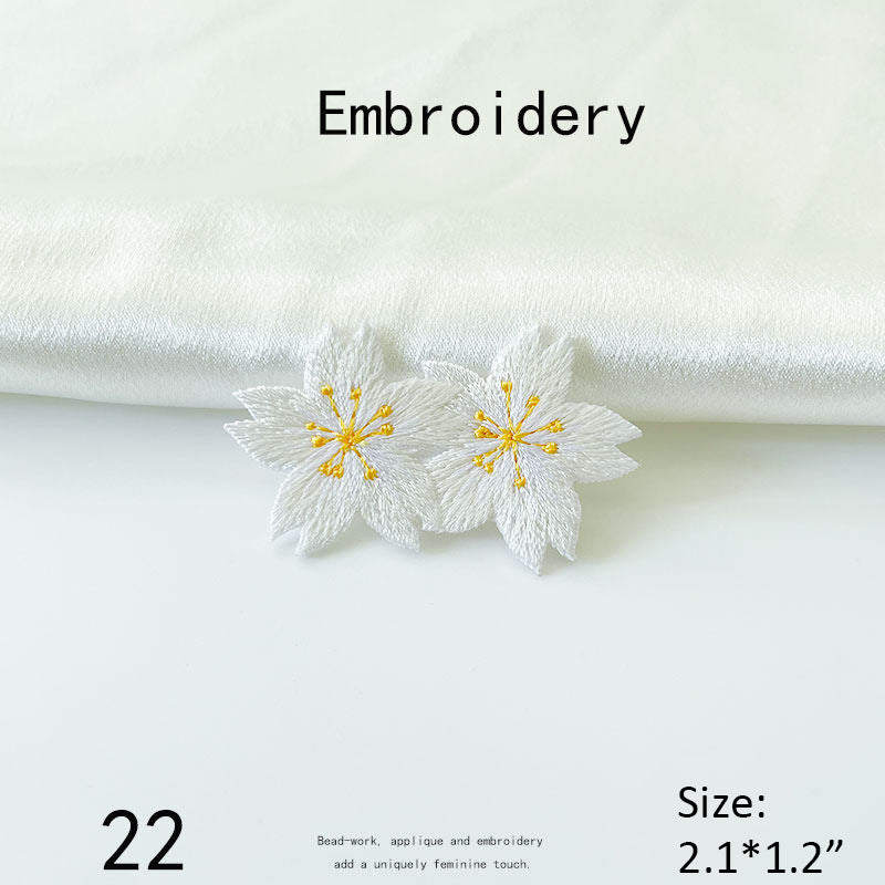 Sakura Embroidered Patch②