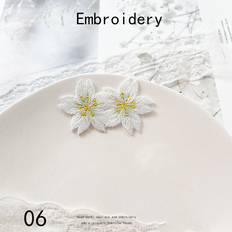 Sakura Embroidered Patch②