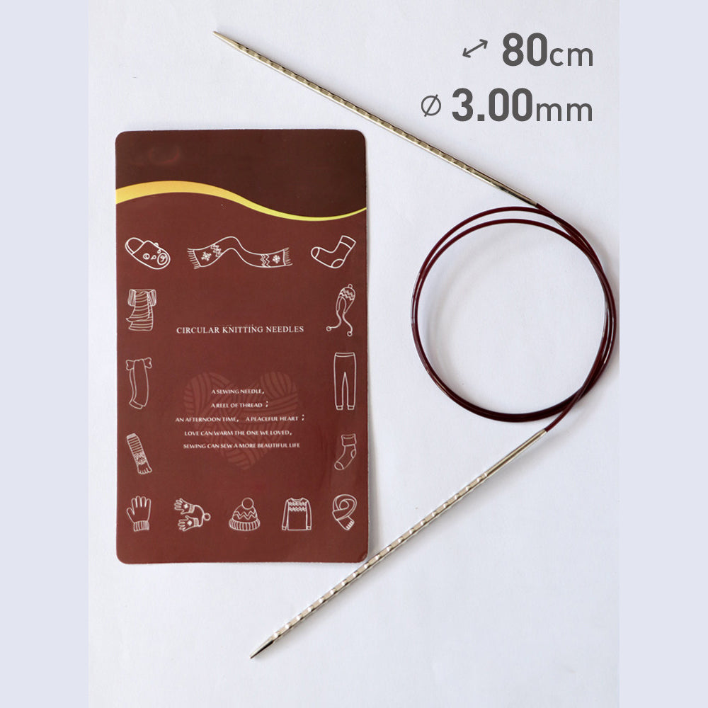 Spiral Knitting Needles (Circular)