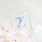 Exquisite Floral English Letter Embroidery Patches